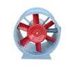 Ventilador axial industrial SWF para centros comerciales, talleres, de acero al carbono, de bajo ruido y doble velocidad, resistente a altas temperaturas.