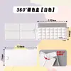 Caja de Hierro Vacía para Acuarela Sólida 48 Colores Portátil Empaque de Pintura Caja de Almacenamiento 24 Colores Portátil Bocetos Fondo Plano Ranura para Tarjeta