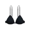 Botón Delantero Estilo Nuevo Halter Copa Francesa Triángulo Ropa Interior para Mujeres Verano Delgado Pecho Pequeño Espalda Bonita Espalda Descubierta Sujetador Sin Costuras
