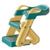 Asiento de Inodoro para Niños Tipo Escalera Niño y Niña Bebé Plegable Marco de Escalera Almohadilla Asiento de Inodoro Multifuncional Taburete con Escalón