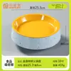 Bandeja giratoria de doble capa para selección de alimentos de autoservicio, olla caliente giratoria, bandeja giratoria para exhibición de alimentos, vajilla comercial de melamina