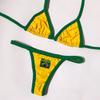 Nuevo Conjunto de Sujetador y Bragas Europeas y Americanas 2024 Conjunto Deportivo Moda Sexy Tanga Ropa Interior Conjunto de Panties Bordados