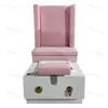 Cadeira Sofá de Luxo para Manicure e Massagem nos Pés, Cadeira Trono de Luxo com Encosto Alto para Massagem nos Pés, Banheira Individual para Pés, Assento de Sofá Luxuoso