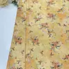 Nuevo tejido jacquard de seda de osmanto y brocado Song estilo chino, prendas de abrigo para mujer estilo chino, vestidos, chalecos, bolsos y tejidos florales en stock