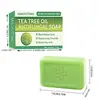 [Paquete de Tres] Jabón de Aceite Esencial de Árbol de Té Jabón Limpiador Antibacteriano Limpiador Facial Hidratante Jabón Artesanal Jabón Facial de Árbol de Té Transfronterizo