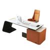 Escritorio Esquinero de Pizarra Estilo Italiano, Escritorio Moderno, Escritorio Grande para Oficina, Escritorio Ejecutivo, Escritorio Sencillo para Computadora para el Hogar, Mesa