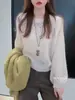 Suéter de Mohair Hueco Color Albaricoque para Mujer, Suéter Delgado de Primavera, Nuevo Estilo 2026, Estilo Relajado, Estilo Coreano, Top de Manga Larga