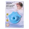 Champú para Baño de Bebé Cepillo de Silicona para Bebé Champú de Silicona para Bebé Dibujo Animado Lindo Cepillo Masajeador de Baño