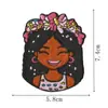 Patch Bordado Dia da Independência Preto Decoração de Roupa Patch Patch Bordado Bebê Preto Computador Insígnia de Menina Pequena