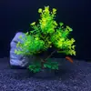Mini paisaje mesa de arena adornos de árbol pequeño artificial falso decoración de acuario plantas acuáticas artificiales planta de simulación bonsái venta directa