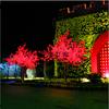 Venta Directa Alta Calidad Alta Tela Artificial LED Árbol de Hoja de Arce LED Luz de Árbol Impermeable para Exterior