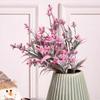 Perfume de simulação Lingvanilla 5 garfos flores artificiais de simulação buquê de casamento decoração de casa quarto escritório