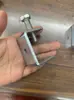Abraçadeiras para Tubos de Aço Galvanizado, Abraçadeiras Tigre, Fixadores, Grampos, Dispositivos de Fixação, Abraçadeiras Quadradas, Abraçadeiras de Aro
