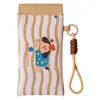 Bolsa de Almacenamiento para Gafas de Dibujos Animados Bolsa para Labial Llave Maquillaje Bolsa de Almacenamiento para Cables de Datos Bolsa Portátil Clip Anti-Pérdida para Gafas Transfronterizo