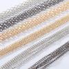 Cadena fina encriptada, cadena de metal con borlas, cadena para bolso, cadena especial para colgar joyas, accesorios de joyería DIY especiales.