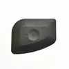 En stock suministro rascador para PC juego de 2 piezas rascador para limpiar olla de hierro fundido herramientas de cocina rascador dentado plato en stock venta al por mayor