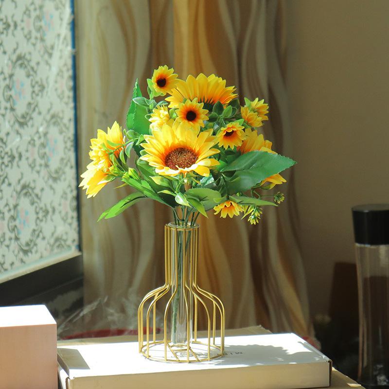 [1]酒瓶花瓶+太阳花