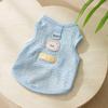 Chaleco de Malla Fina Transpirable para Perros Pequeños y Medianos Teddy Bichón Gato Ropa para Mascotas de Primavera y Verano Ropa para Perros Pequeños