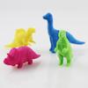 Coreia do Sul criativo cartoon ensacado dinossauro borracha suprimentos para estudantes terno dinossauro forma borracha fábrica vendas diretas