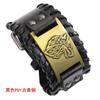 Joias de Moda Nórdica Vintage Viking Celta Cabeça de Lobo Pulseira de Couro Trançado Tótens Viking Pulseira Masculina