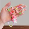 Collar de Muñeca de Dibujos Animados para Niñas, Estilo Nuevo, Cuentas de Flores Macaron, Collar Lindo para Bebé, Accesorios para Niñas en Stock