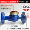 Medidor de Agua con Paletas Rotatorias de Pequeño Diámetro con Brida DN32 Mecánico Digital LXS-25E Para Hogar e Industria Medidor de Agua con Brida de 2 Dimensiones