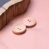 Botones de madera de alta calidad botones decorativos para ropa de niños botones redondos versátiles para abrigo suéter camisa botones de madera