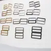 Hebilla de Tres Niveles para Bolsas de Fabricante de Guangzhou, Accesorios para Bolsas, Hebilla de Hardware para Correas, Hebilla Plana de Aleación de Zinc Estilo Japonés