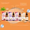 Bushaidliquid Gotas Alimentares Série Suplemento Kit Corporal