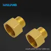 Conexiones de latón Hailiang para tubería, uniones rectas de rosca interior y exterior, conexiones para tubería de cobre, conexiones de refrigeración, venta al por mayor de ingeniería