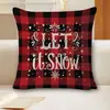 Fundas de almohada estilo navideño, varios diseños con patrones de árbol de Navidad, fundas para cojines de sofá, decoración navideña para el hogar