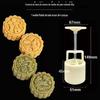 Molde de bolo da lua 50g pressão manual doméstico bolo de feijão verde sorvete bolo da lua sobremesa confeitaria gravação modelagem ferramenta de panificação