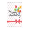 Paquete de 50 hojas de tarjetas de cumpleaños pequeñas y creativas, tarjetas de decoración para fiestas de cumpleaños y regalos.