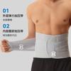 Proteção de cintura leve e respirável de venda quente no exterior Suporte para as costas Proteção de cintura de pressão ajustável Proteção esportiva unissex para sedentários