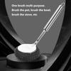 Cepillo de acero inoxidable de alta calidad para ollas, artefacto para lavadoras domésticas, cepillo de limpieza especial para cocina, cepillo de alambre de acero con mango largo, cepillo para ollas, cepillo para lavar platos
