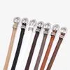 Cinturón Decorativo de Cuero para Vestido de Mujer Simple Nuevo Versátil Accesorios para Falda Jeans Sensación de Alta Gama