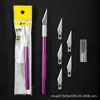 Cuchillo de Tallar de Venta Caliente Transfronterizo Juego de Cuchillos para Cortar Papel Modelo de Sello de Goma para Tallado de Papel Estudiante Cuchillo Manual para Cortar Papel Venta al por Mayor