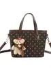 Cross2026 Bolso de Hombro Único Retro Nuevo de Otoño para Mujer, Moda de Nicho, Bolso de Axila, Bolso de Mano Elegante y Moderno