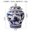 XYT Cambio de Horno Cerámica Lata de Té Grande tamaño pequeño Lata Sellada Tanque de Almacenamiento de Té Pu'er Doméstico Caja de Té China Almacenamiento