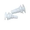 Salida de Drenaje de Sentina Blanca de 3/4", 1-1/8" / Salida de Drenaje Marino / Salida de Plástico ABS/Pom para Yates