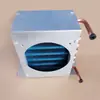 Fabricador de Gelo sem Gelo Evaporador de Aletas Refrigerado a Ar Trocador de Calor Condensador fornecimento direto da fábrica suporte a múltiplas fotos de fornecimento