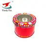 Suministros del Fabricante Latas de Hojalata, Latas Redondas de Metal, Empaque de Lata Redonda con Ventana para Dulces de Chocolate