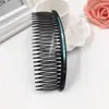 Pente de lantejoura pente flash pente onda joia pente para coque franja acessórios de cabelo tiara dentada grampo para pessoas de meia-idade e idosos