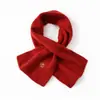 Bufanda de Lana Pura Suave Tejida Bordada Perforada Otoño e Invierno Versátil Cera Cálida para el Cuello Bufanda de Moda para Hombres y Mujeres Simple