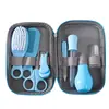 Productos para madres y bebés, set de 20 piezas de cortaúñas para bebé, peine, cepillo, aspirador nasal, bolsa de EVA, set de cuidado e higiene