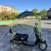 Sombrilla para Vehículo Eléctrico con Dosel Desmontable, Parasol, Cubierta para la Lluvia, Cubierta a Prueba de Viento para Vehículo Eléctrico, Parasol Semicerrado para Patinete Eléctrico