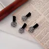 Nuevo Pasador de Flores Estilo Pintura China con un Toque de Alta Gama, Adecuado para Niñas, Pinza para Fleco Lateral, Pasador Versátil, Accesorio para el Cabello