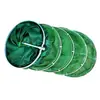 Bolsa de red para protección de peces de fábrica directa recubierta de pegamento para evitar enganches red de pesca anillo de acero inoxidable red de pesca universal equipo de pesca bolsa de red de pesca