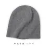 Chapéu de Caxemira para Homens e Mulheres 100% Caxemira Pura Outono e Inverno Listrado Tricotado Chapéu Quente Chapéu para Ciclismo ao Ar Livre Chapéu Baotou