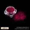 Polvo Brillante Serie Láser Botella de 3g 28 Colores Alto Brillo Láser Tatuajes Autoadhesivos DIY Arte de Uñas Maquillaje Botella Decorativa Brillante